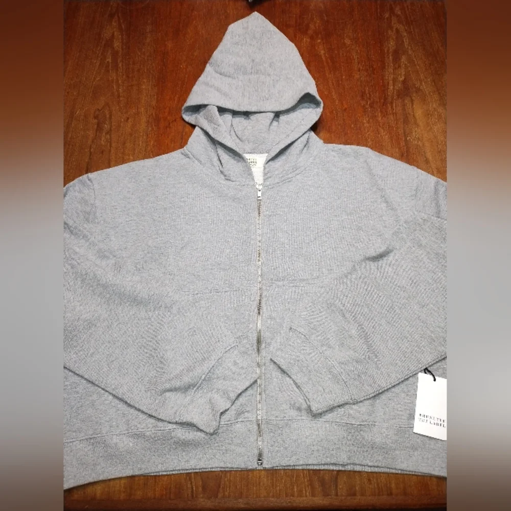 NWT Brunette the Label 3XL-4XL Middle Sister Full Zip Hoodie, Classic Gr… - Picture 4 of 14